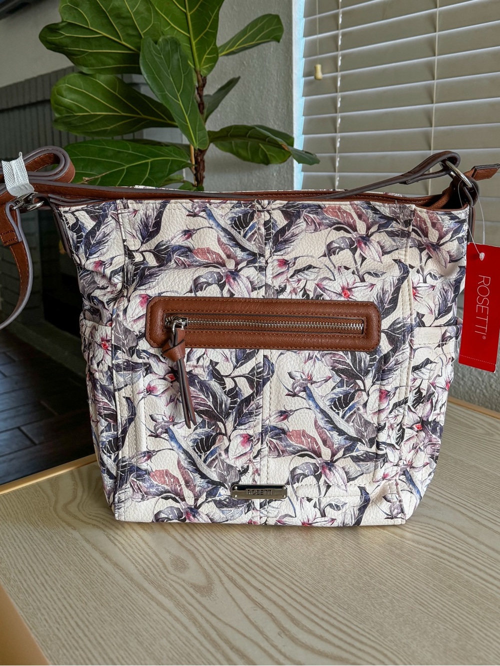 Rosetti Floral Fairy Ethereal Feminine Spring Boho Ditsy Cottage Shoulder Bag